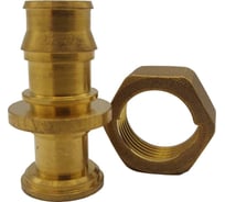 Прямой соединитель BYR PEX Оптима, с накидной гайкой 1/2' x 20 (2.0) 5202