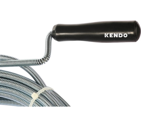 Сантехнический трос для прочистки канализационных труб KENDO 50218