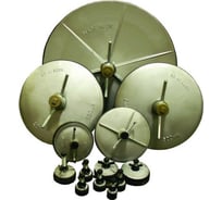 Алюминиевая заглушка Huntingdon с проходным штоком Д=400 мм 390 - 425 мм PSP4400