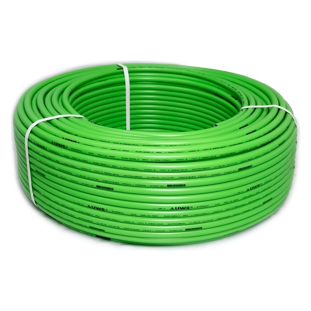 Многослойная труба UWS GREEN PERT-AL-PERT З. 16х2, 200 м G-16-200 ...