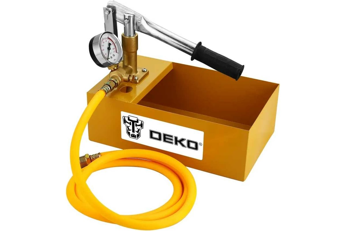 Ручной опрессовщик DEKO HTP01 (5 л., 0-60 атм., 3 кг) 068-1311 ...