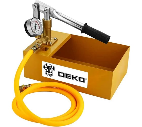 Ручной опрессовщик DEKO HTP01 (5 л., 0-60 атм., 3 кг) 068-1311