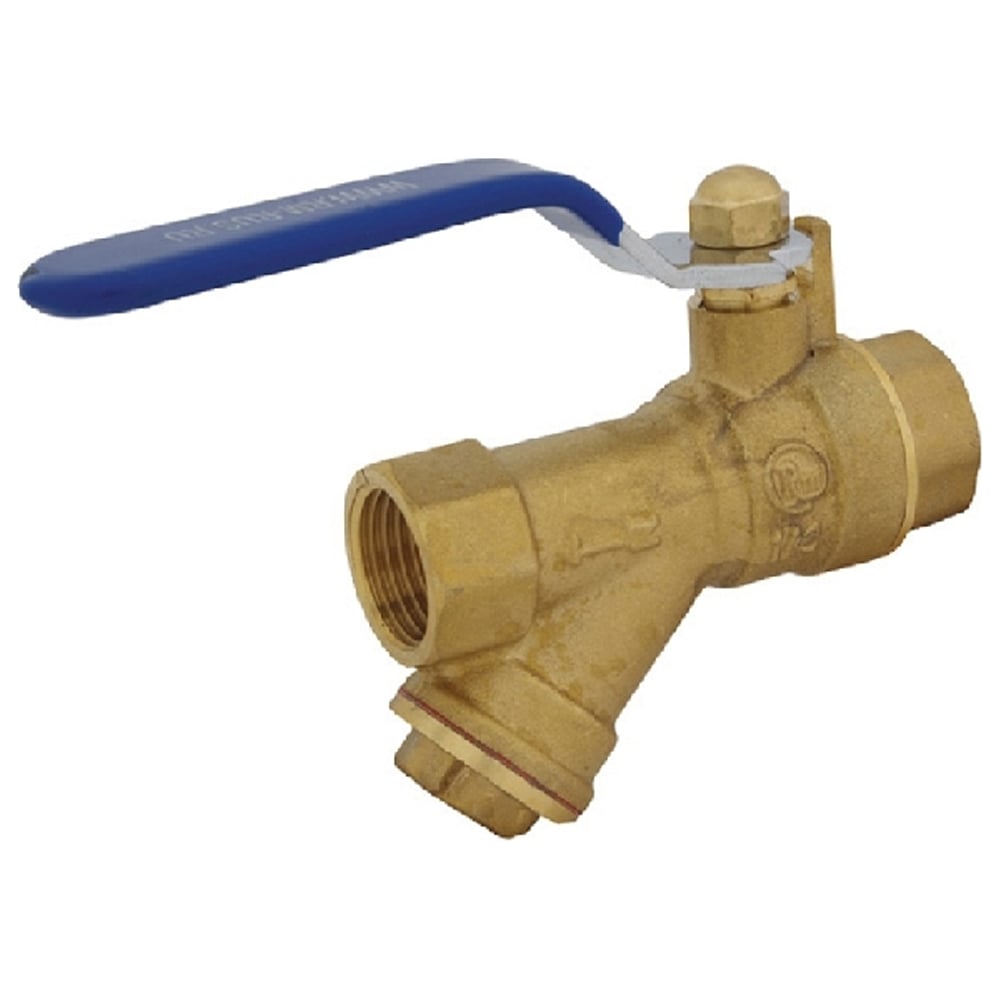 Шаровой кран с фильтром RM 1/2 муфтовый Ду15 Ру30 -12FFLF RM-12FFLF ...