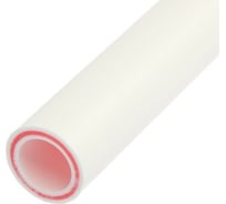 Полипропиленовая труба Zein армированная стекловолокном, d=25 мм, SDR 7.4, PN20, 2 м 9096997