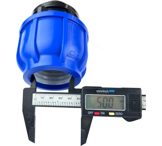 Муфта ПНД соединительная 50 мм-ВР 1" Boutte 1649540