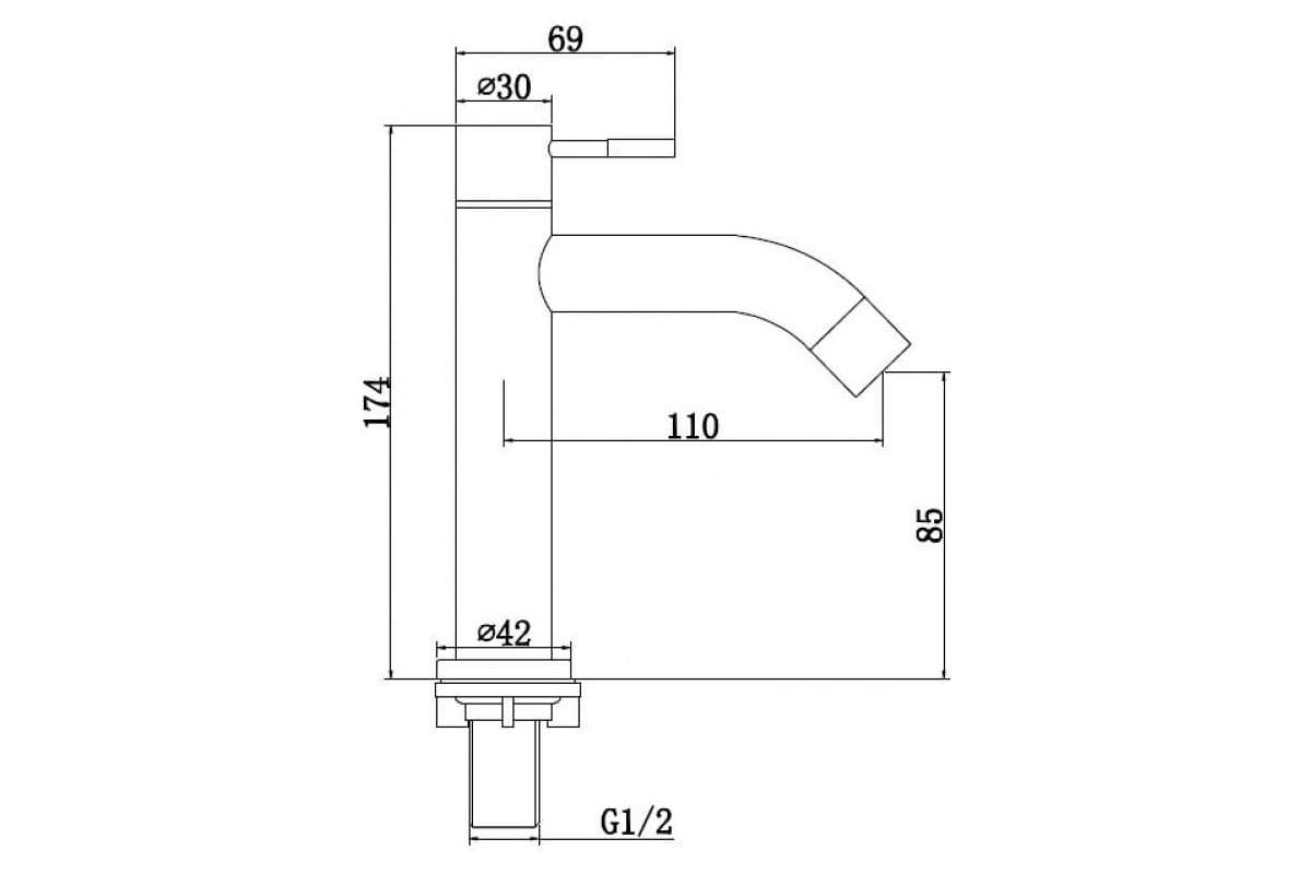 Настольный кран ZOLLEN BURG BU53215332 463183 - выгодная цена, отзывы ...