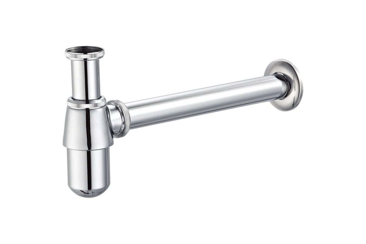 Сифон для раковины Terma Classica без выпуска, бутылочный, латунный 1 1 ...