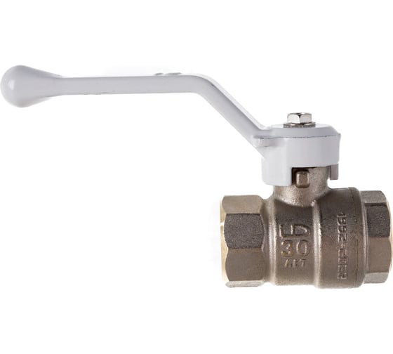 Шаровой кран LD PRIDE 1/2'' вн/вн рукоятка, белая 544496