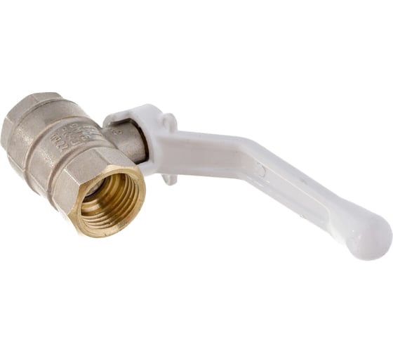 Шаровой кран LD PRIDE 1/2'' вн/вн рукоятка, белая 544496