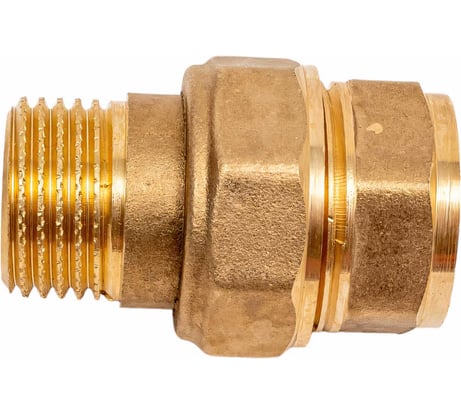 Переходник со сгоном LD PRIDE 1/2'' прямой латунь 549726