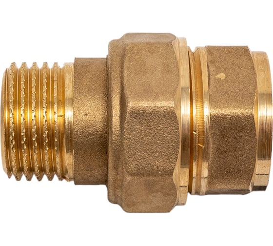 Переходник со сгоном LD PRIDE 1/2'' прямой латунь 549726