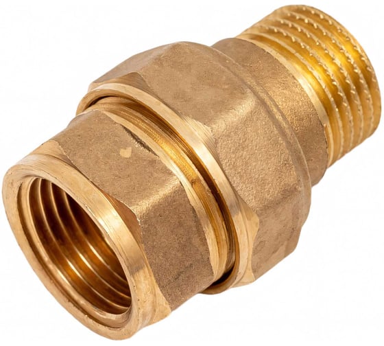 Переходник со сгоном LD PRIDE 1/2'' прямой латунь 549726