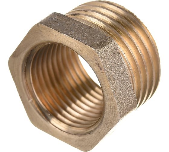 Футорка LD PRIDE 1/2'' - 3/8'' нар/вн латунь 550001