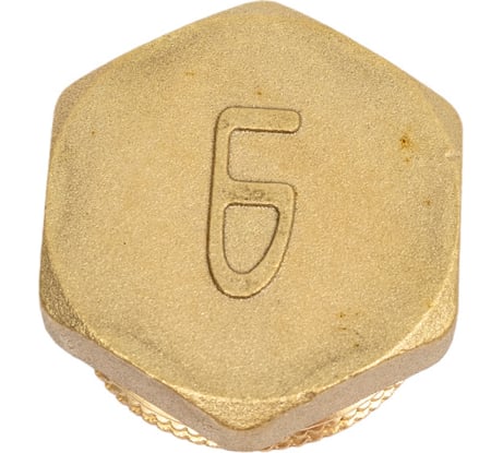 Заглушка LD PRIDE 1'' нар латунь 549737