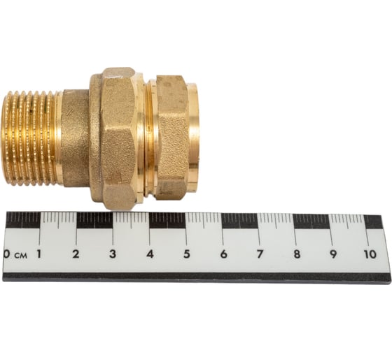 Переходник со сгоном LD PRIDE 3/4'' прямой латунь 549727
