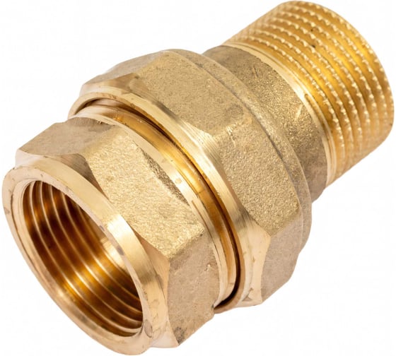 Переходник со сгоном LD PRIDE 3/4'' прямой латунь 549727