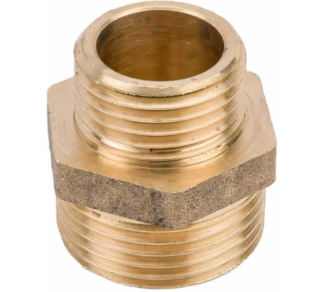 Переходной ниппель LD PRIDE 3/4'' - 1/2'' нар/нар латунь 549718