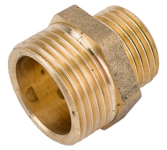 Переходной ниппель LD PRIDE 3/4'' - 1/2'' нар/нар латунь 549718