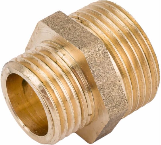 Переходной ниппель LD PRIDE 3/4'' - 1/2'' нар/нар латунь 549718