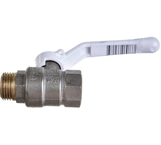 Шаровой кран LD PRIDE 1/2'' вн/нар рукоятка, белый 544498