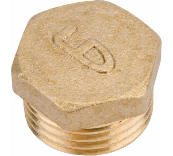 Заглушка LD PRIDE 1/2'' нар латунь 549736