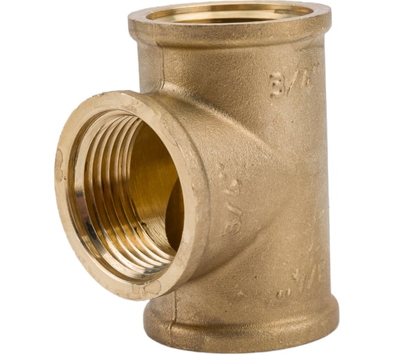 Тройник LD PRIDE 3/4'' вн/вн/вн латунь 550004