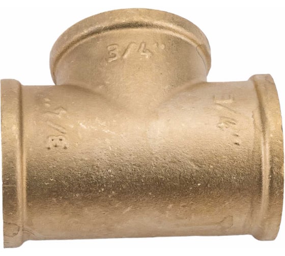 Тройник LD PRIDE 3/4'' вн/вн/вн латунь 550004