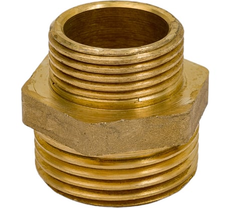 Переходной ниппель LD PRIDE 1'' - 3/4'' нар/нар латунь 549720