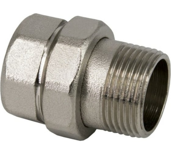 Переходник со сгоном RTP 3/4" прямой никель 549835 25191 1