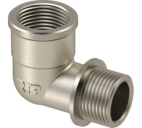 Уголок RTP 3/8'' вн/нар никель Уп. 39802