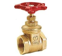 Запорный клапан с маховиком Giacomini нехромированный, ВР 2” R55Y008