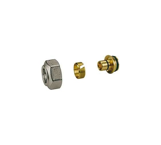 Переходник Giacomini 1/2x16x2.2, латунь, евроконус R179EY056