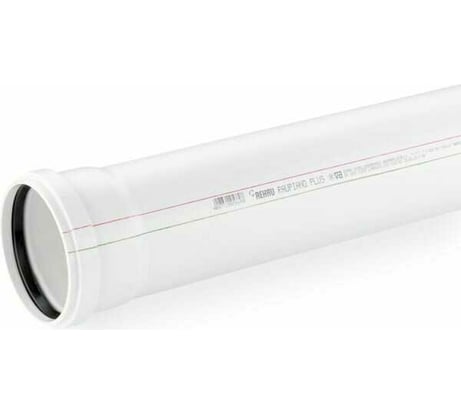 Труба Rehau RAUPIANO-75, длина 250 мм, PP полипропилен старый арт 11201841004 11201841005