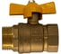 Шаровой кран для газа ОПТИМА ГАЗ 3/4 г/ш бабочка SGFMB034 2