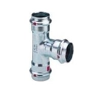 Тройник Viega otop Prestabo с SC-Contur, 18x22x18 мм 558864