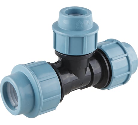 Тройник ПНД компрессионный переходной (40x32x40 мм) AV Engineering AVE110403240