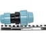 Муфта ПНД компрессионная переходная (40x32 мм) AV Engineering AVE1114032 4