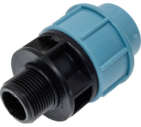Муфта ПНД компрессионная с наружной резьбой 25 ммx3/4" AV Engineering AVE1062534