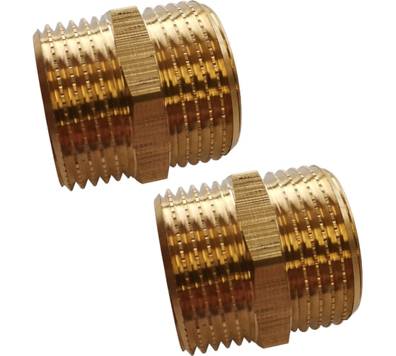 Ниппель HG 1/2", 2 шт 1647812