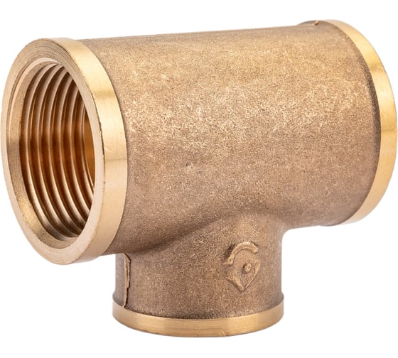 Латунный тройник AV Engineering редукционный 3/4x1/2x3/4 AVE306004