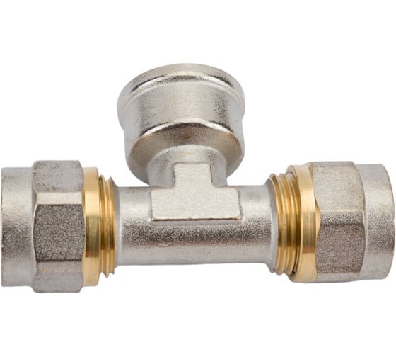 Латунный тройник AV Engineering 1/2x16 2.0 с внутренней резьбой AVE309007