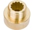 Латунный переход AV Engineering внутренняя-наружная 3/4x1/2 AVE304003 3