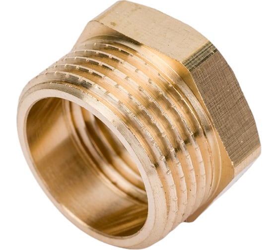 Латунный переход AV Engineering шестиугольный, наружная-внутренняя 3/4x1/2 AVE305003