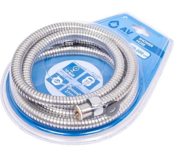 Душевой шланг AV Engineering 150-200 см AVSSS-049