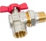 Шаровой угловой кран AV Engineering 1/2 PN40 с внутренней резьбой, бабочка AVE094012E 4