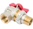 Шаровой угловой кран AV Engineering 1/2 PN40 с внутренней резьбой, бабочка AVE094012E 5