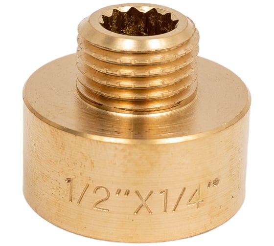 Латунный переход AV Engineering внутренняя-наружная 1/2x1/4 AVE304001