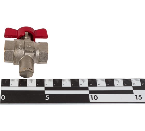 Шаровой кран под манометр AV Engineering 1/2 PN40 AVE097001