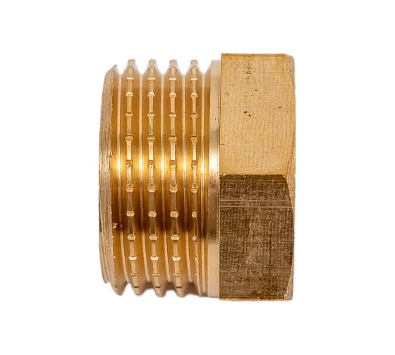 Латунный переход AV Engineering шестиугольный, наружная-внутренняя 1/2x3/8 AVE305002