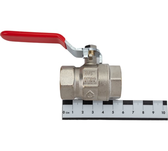 Шаровой кран AV Engineering 3/4 PN40 с внутренней резьбой, ручка AVE090034